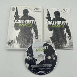 Call of Duty: Modern Warfare 3 (Nintendo Wii, 2011) Complete CIB
