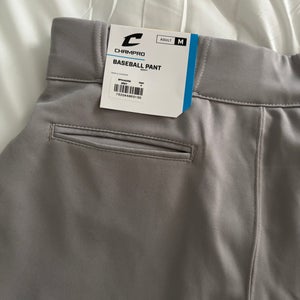 Gray Men's Adult Medium Champro Game Pants (New)