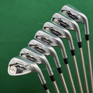 Callaway Apex Forged CF19/'19 5-AW Iron Set AeroTech SteelFiber i80 Regular