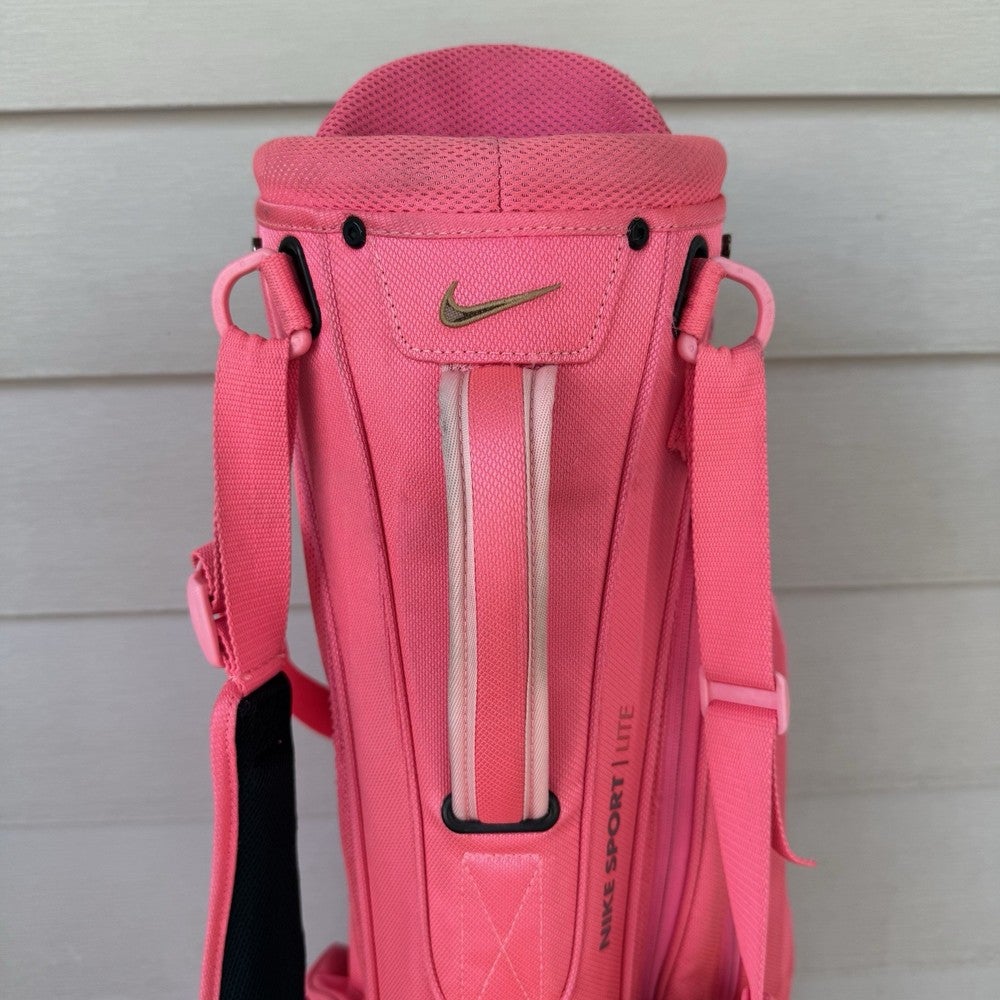 pink nike golf bag