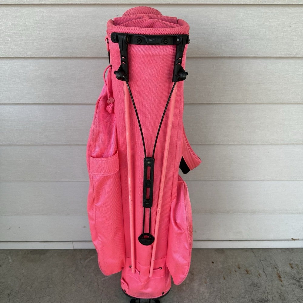 nike pink golf bag