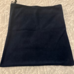 4orte Bag Company Fleece Hockey Helmet Bag Navy 17” x 19”