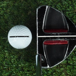 TAYLORMADE ROSSA MONZA MALLET PUTTER 34.5 STEEL SHAFT SUPER STROKE GRIP RH
