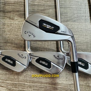 Callaway Rogue ST Pro Iron Set 4-PW / Project X IO Steel, Stiff Flex (145)