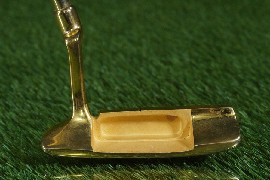 24K GOLD PLATED BLADE PUTTER 35 PHOENIX PRO TOUR GOLF GOLD SHAFT