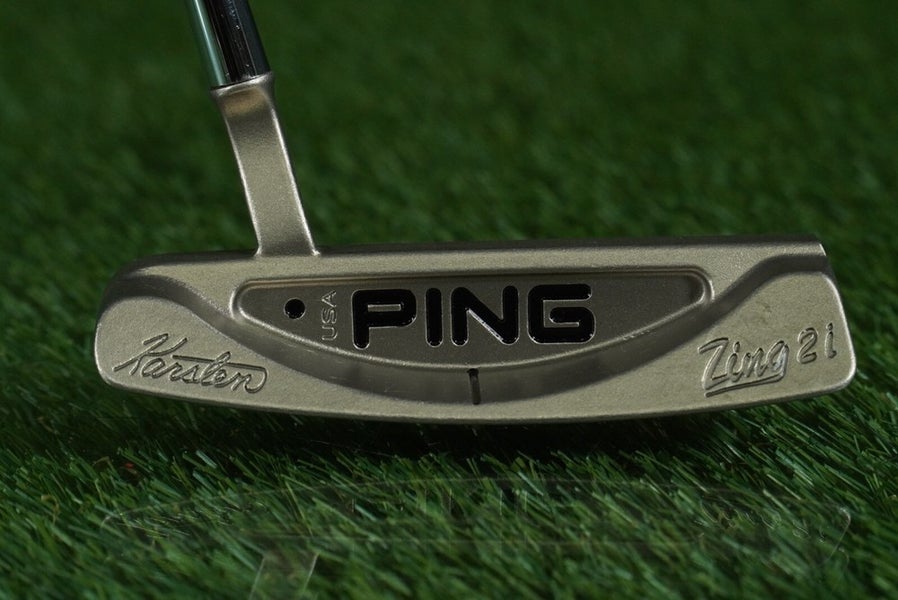 PING KARSTEN ZING 2i ISOPUR 2 BLADE PUTTER 35 STEEL SHAFT RH