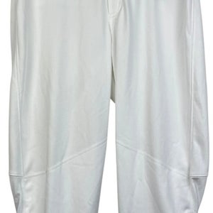 NEW Nike Men's Small Vapor Select High Baseball Pants Solid White BQ6432-100