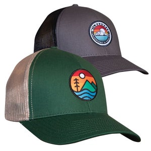 Haines Outdoor Cotton Mesh Trucker Cap Hat Adventure Is Calling Camping Hiking