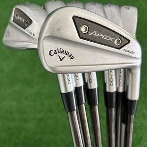 Callaway Apex Ai200 24 Forged Iron Set 5-A / KBS $-Taper Black 120 Stiff