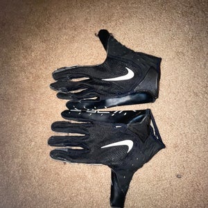 Black Large Adult Nike Vapor Jet Gloves (New)