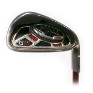 Ping G15 Single 7 Iron White Dot Graphite Ping TFC 149i Soft Regular Flex