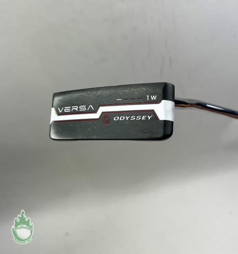 Used Right Handed Tour Issue Odyssey Versa #1W 34" Putter Steel Golf Club