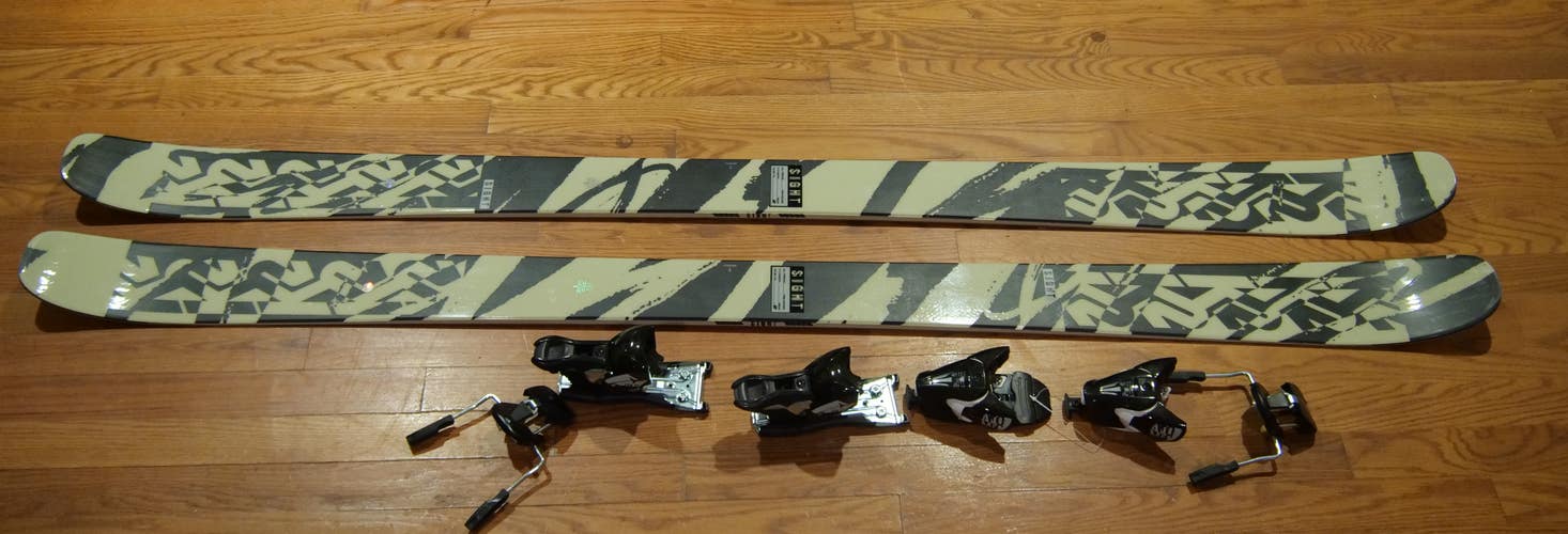 Unisex 2024 K2 169 cm Park F23 Sight Skis With Bindings Max Din 12 (New)