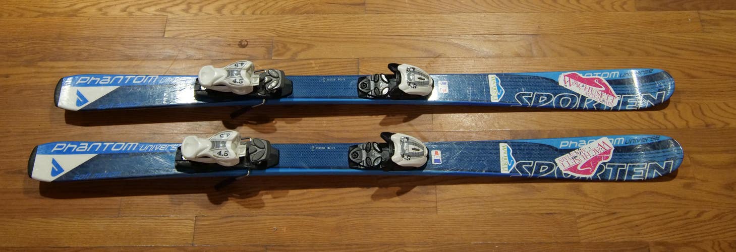 Sporten Kid's 128 cm All Mountain Phantom Skis With Bindings (Used)