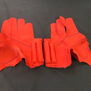 Custom Pro Stock Return 13” Warrior QRE Red AX Suede Palms Pair