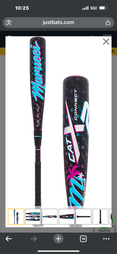 2025 Marucci CATX2 Connect Hybrid USSSA Certified Bat (-5) Hybrid 28 oz 33" (Used)