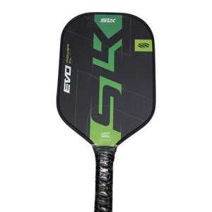 Used Selkirk EVO POWER XL Pickleball Racquet Black And Neon Green 11347-S000248541