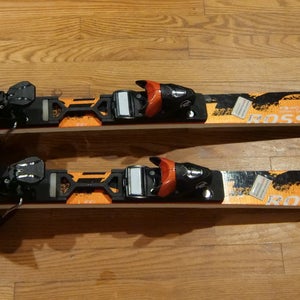 Unisex Racing 155 cm Rossignol Radical World Cup GS Skis With Bindings Max Din 10 (Used)
