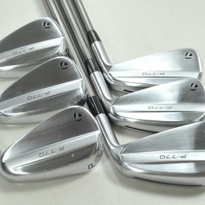 TaylorMade P770 2024 5-PW Iron Set Stiff Flex Right SteelFiber 95  # 197088