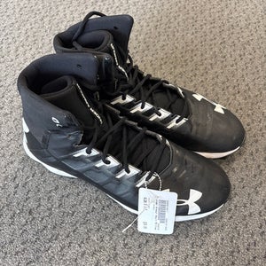 Under Armour (Used) Size M 9.5 (W 10.5) Black Adult