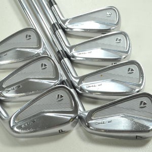 TaylorMade P7MC 2020 4-PW Iron Set Stiff Flex RH Project X LZ 6.0 Steel # 190352