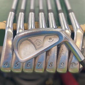 Used RH Miura 1957 Forged Iron Set 3-PW NS Pro Modus Tour 105g Extra Stiff Steel