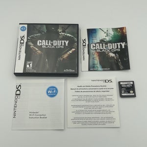 Call of Duty Black Ops (Nintendo DS) Complete In Box CIB Authentic Tested