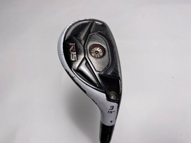 TaylorMade R15 3 Hybrid 19* Fujikura Speeder Evolution Stiff Graphite Mens RH