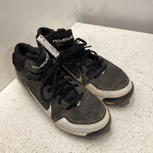 Used Nike HUARACHE BB/SB Cleats Black Youth 08.5 11443-S000194799
