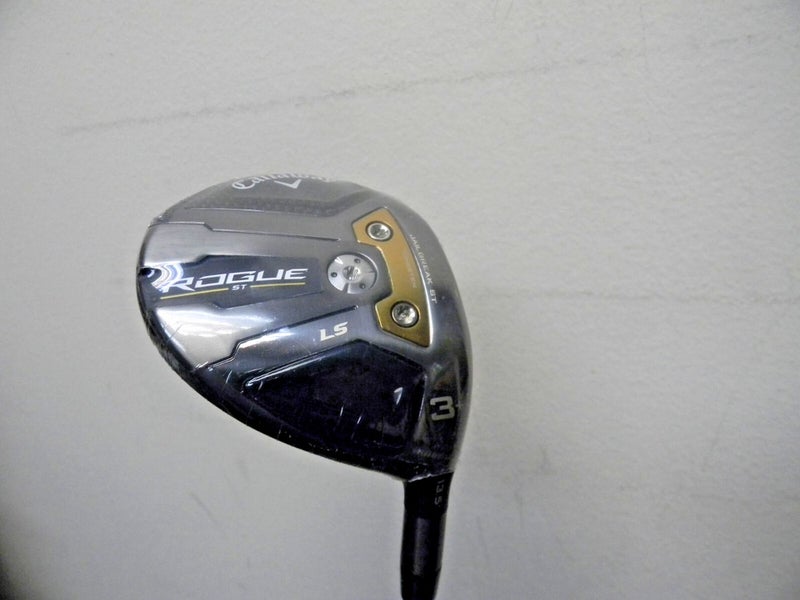 NEW CALLAWAY ROGUE ST FAIRWAY # 3+ LS LOW SPIN 13.5* TENSEI BLUE 75g STIFF W HC