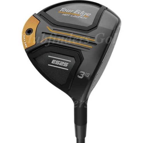 NEW Tour Edge Hot Launch E525 17 Fairway Wood 4 Mamiya Graphite Regular w/ HC
