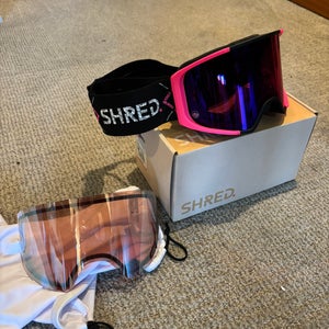 Unisex Shred Simplify Ski Goggles Large (New)
