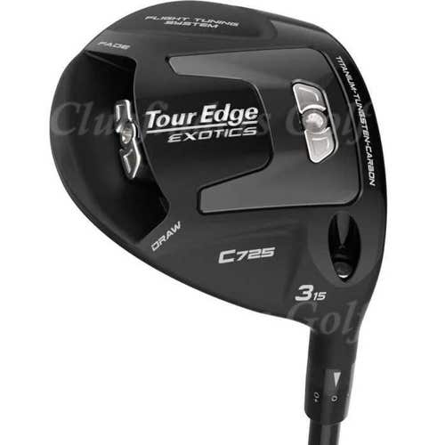 NEW Tour Edge 2025 Exotics E725 15 Fairway Wood 3 Cypher Fifty 5.5 Regular w/HC