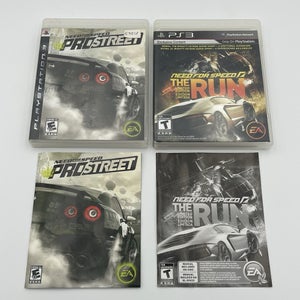 Need for Speed: ProStreet (Sony PlayStation 3, PS3) + The Run Complete CIB!