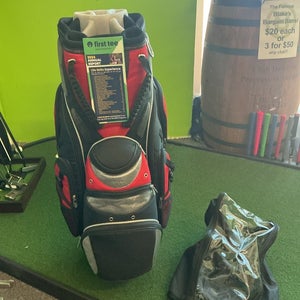 Burton Golf Cart Bag 15-way Dividers W/ Rain Cover