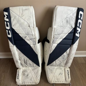 32.1” 2023 CCM Eflex 6.9 Goalie Leg Pads  (Used)