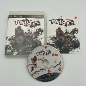 Nail'd PS3 (Sony PlayStation 3, 2010) CIB Complete with Manual - Tested