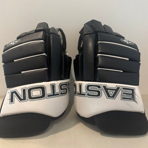 Leather old school cuff Easton 4 roll Ultra Lite gloves. SR, size 14 1/2