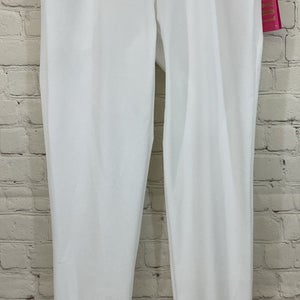 Lilly Pulitzer 010052 Women's LUXLETIC Corso Golf Pants White Size 0