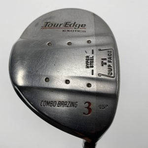 Tour Edge Exotics 3 Fairway Wood 15* Fujikura High Launch System 66g Regular RH
