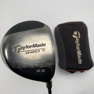 TaylorMade 320 Tour Driver 9.5* Lite 90g Stiff Graphite Mens RH HC Midsize Grip