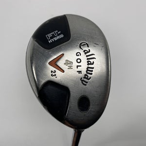 Callaway Fusion FT Hybrid 4 Hybrid 23* Uniflex Steel Mens RH