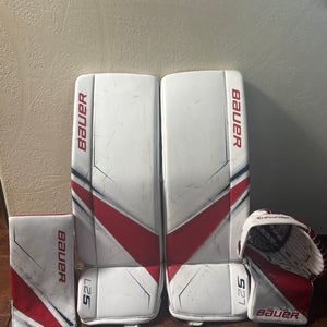 34” Bauer Supreme S27 Goalie Full Set
