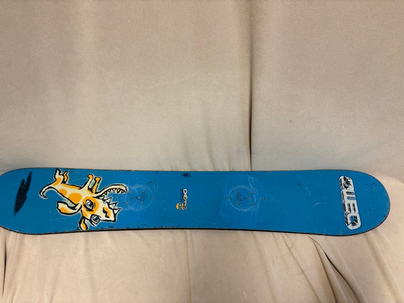 Burton Chopper 135cm Snowboard All Mountain Without Bindings (Used