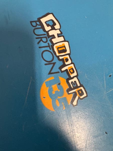 Burton Chopper 135cm Snowboard All Mountain Without Bindings (Used