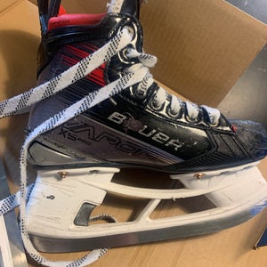 Bauer Vapor X5 Pro Hockey Skates Regular Width Size 2.5 (Used) with super feet insoles