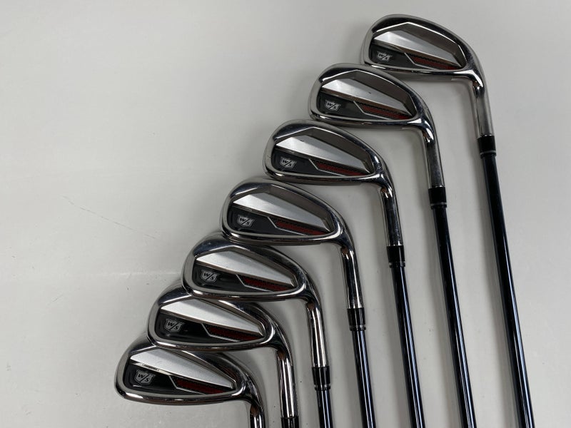 Wilson Dynapwr Iron Set 5-PW+GW UST Mamiya Recoil Dart Regular Graphite Mens RH