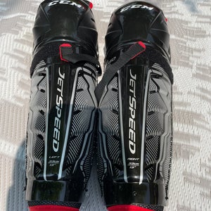 Intermediate CCM JetSpeed FT350 13" Shin Pads (Used)