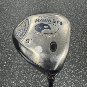 Used Callaway BIG BERTHA HAWK EYE Mens Driver RH 9.0 Degree 11849-S000028173