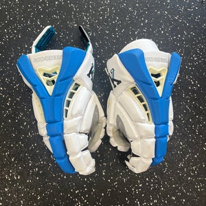 Used Maverik MAVERIK KOOPER ROME GLOVES Lacrosse Gloves Mens White 13" 11849-S000028491